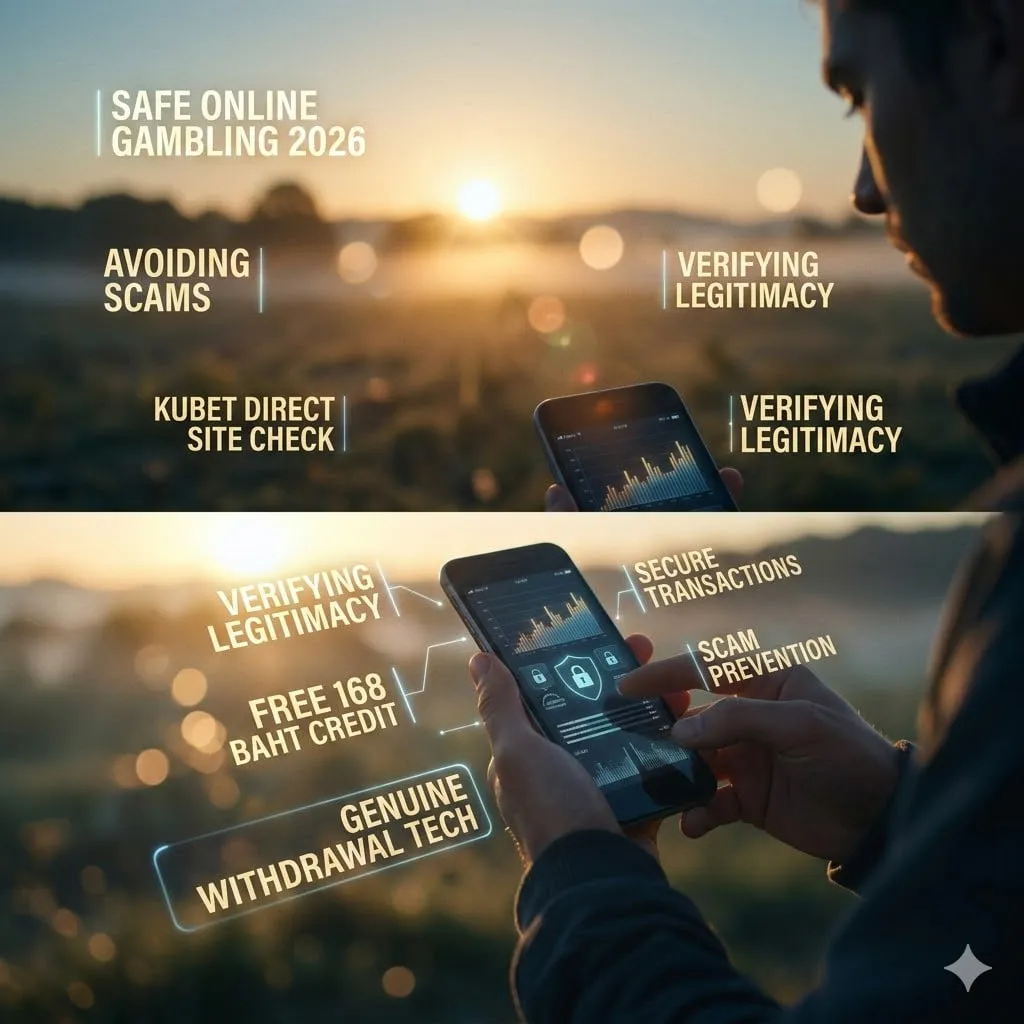 เล่นพนันออนไลน์ปี 2026 อย่างไรไม่ให้โดนหลอก? วิธีเช็ก KUBET เว็บตรง พร้อมเทคนิคคว้าเครดิตฟรี 168 บาทที่ถอนได้จริง